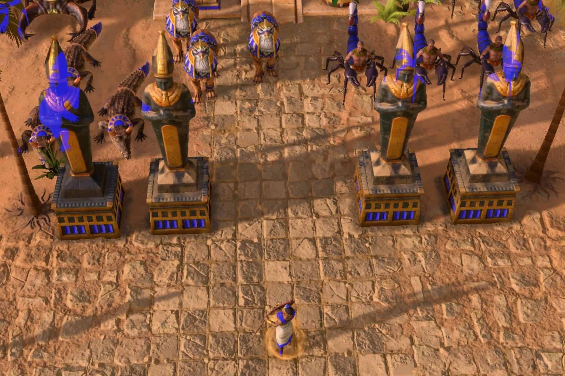 age of mythology retold egyptian monuments